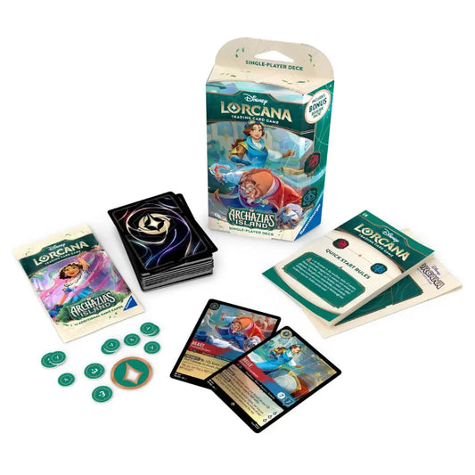 Disney Lorcana Archazia’s Island - Starter Deck - Belle & Beest
