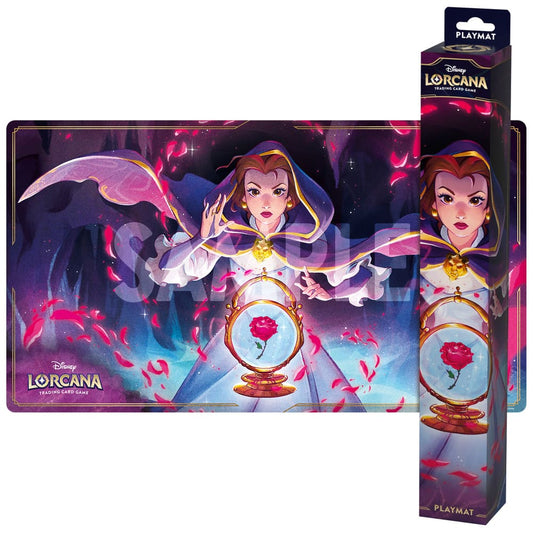 Disney Lorcana Shimmering Skies Playmat Belle