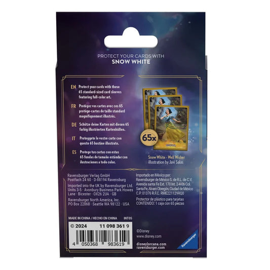 Disney Lorcana - Ursula's Return Snow White card sleeves