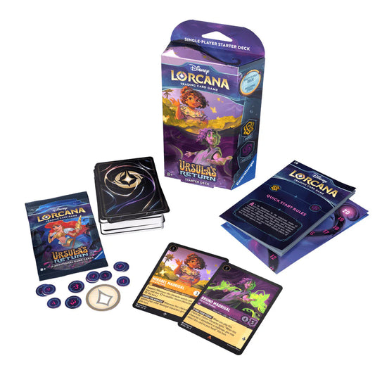 Disney Lorcana - Ursula's Return Starter Deck - Amber & Amethyst