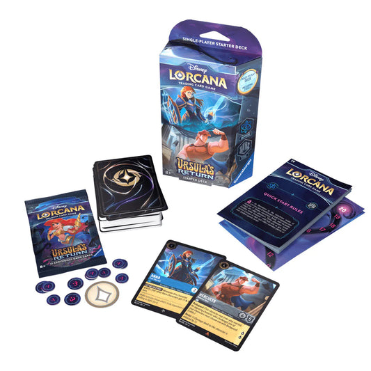 Disney Lorcana - Ursula's Return Starter Deck - Sapphire & Steel