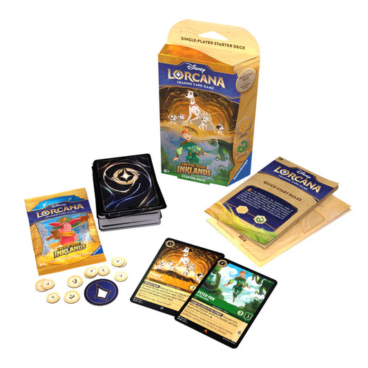 Disney Lorcana - Into the Inklands Starter Deck - Amber & Emerald
