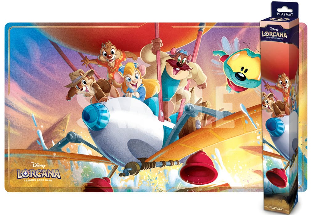 Disney Lorcana Reign of Jafar - Rescue Rangers Playmat