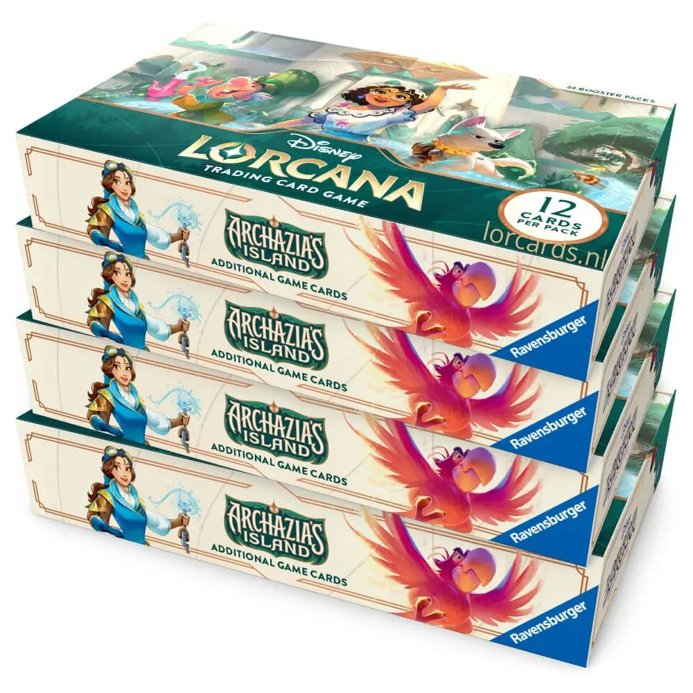 Disney Lorcana Archazia's Island - Booster Box Case Set 7