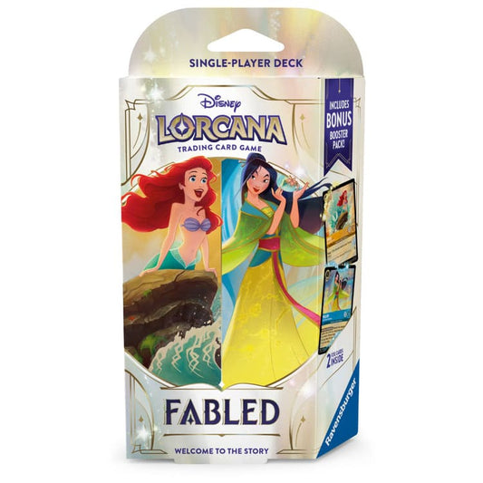 Disney Lorcana Fabled - Starter Deck: Ariel & Mulan