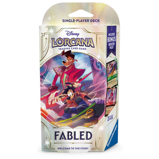 Disney Lorcana Fabled - Starter Deck: Powerline & Max Goof