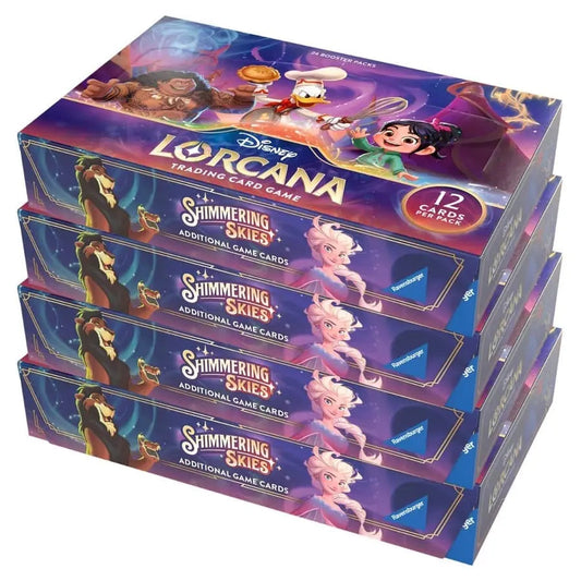 Disney Lorcana Shimmering Skies Booster Box Case