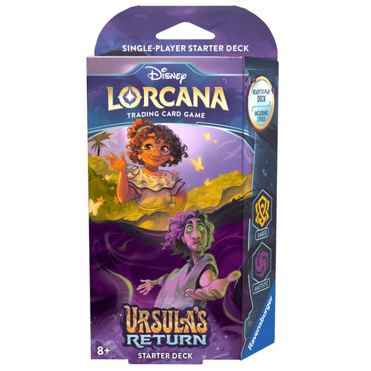 Disney Lorcana - Ursula's Return Starter Deck - Amber & Amethyst