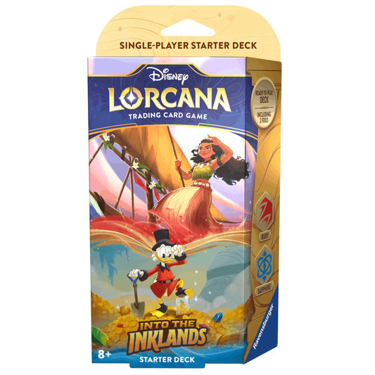 Disney Lorcana - Into the Inklands Starter Deck - Ruby & Sapphire