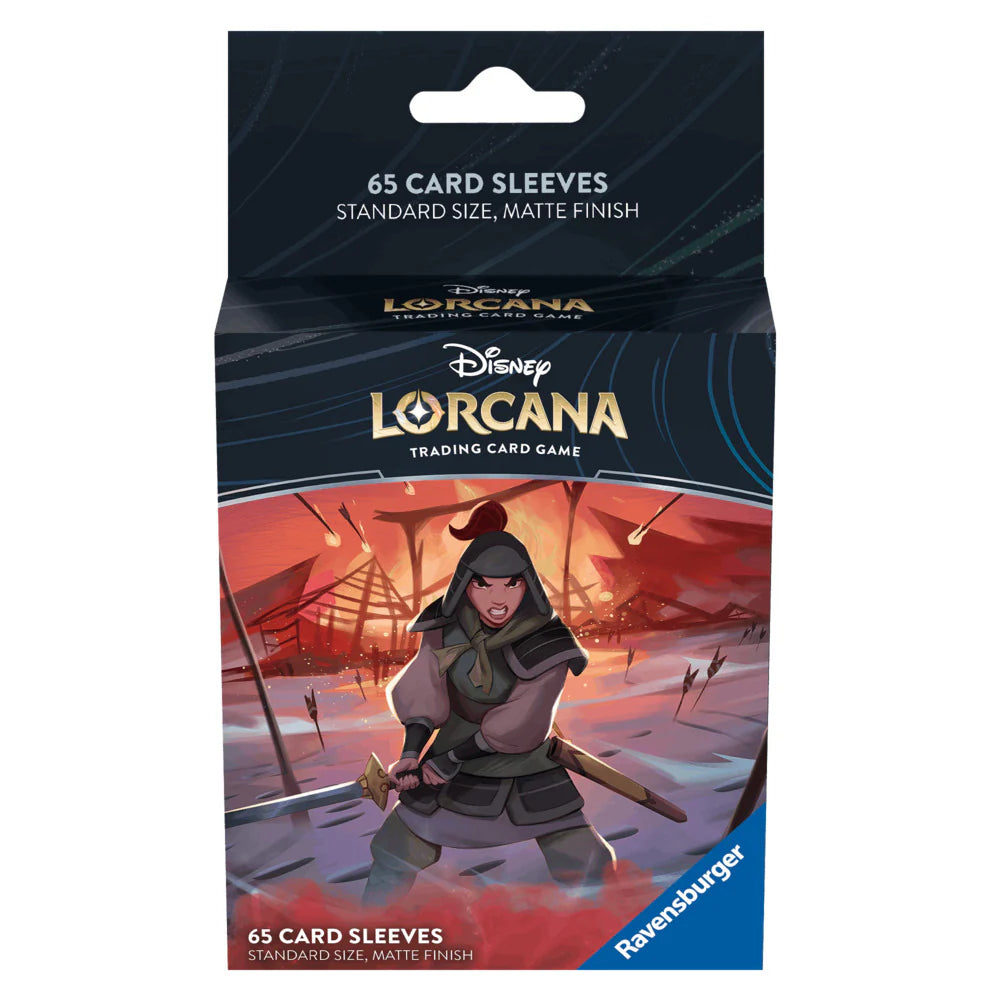 Disney Lorcana - Rise of the Floodborn Mulan card sleeves