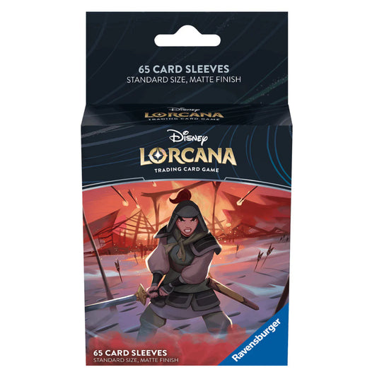 Disney Lorcana - Rise of the Floodborn Mulan card sleeves