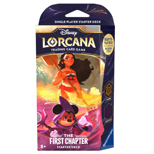 Disney Lorcana - The First Chapter Starterdeck - Amber & Amethyst