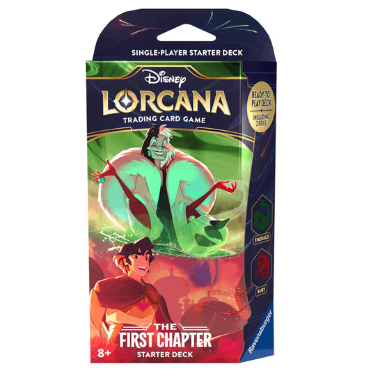 Disney Lorcana - The First Chapter Starterdeck - Emerald & Ruby