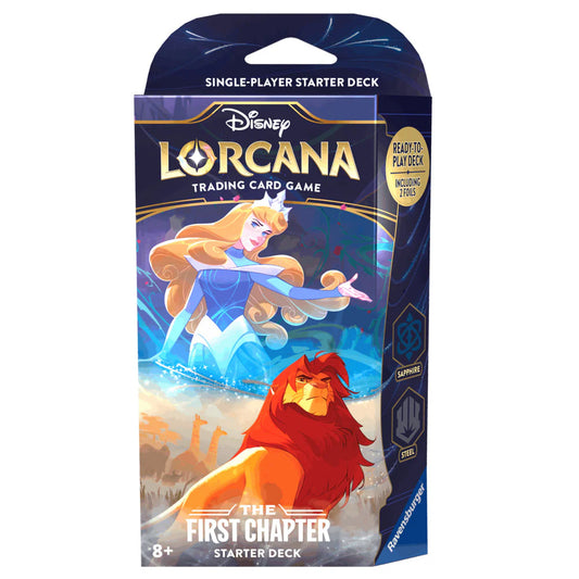 Disney Lorcana - The First Chapter Starterdeck - Sapphire & Steel